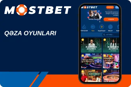 Əlavə oyunlar - blackjack, baccarat, rulet və s.