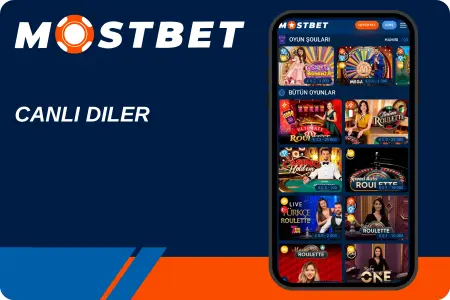 Mostbet canlı diler - canlı dilerlərlə rulet, blackjack və digər masa oyunları