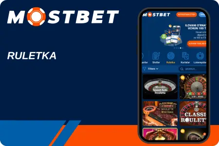 Ruletka bo‘limi — turli ruletka variantlari, jonli va klassik, O‘zbekiston uchun moslashtirilgan