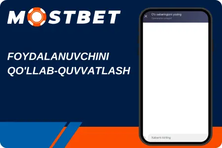 Foydalanuvchi qo‘llab-quvvatlashi — 24/7 chat yordami, O‘zbekiston foydalanuvchilari uchun