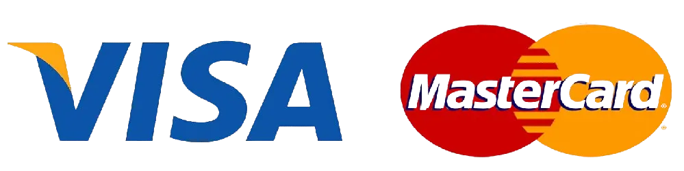 Visa and mastercard logo
